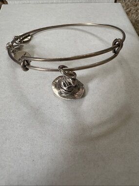 Alex and Ani Harry Potter Sorting Hat Silver Adjustable Stacking Bracelet